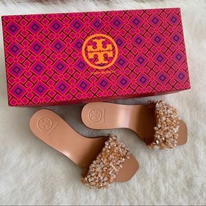 New Tory Burch Logan Slides